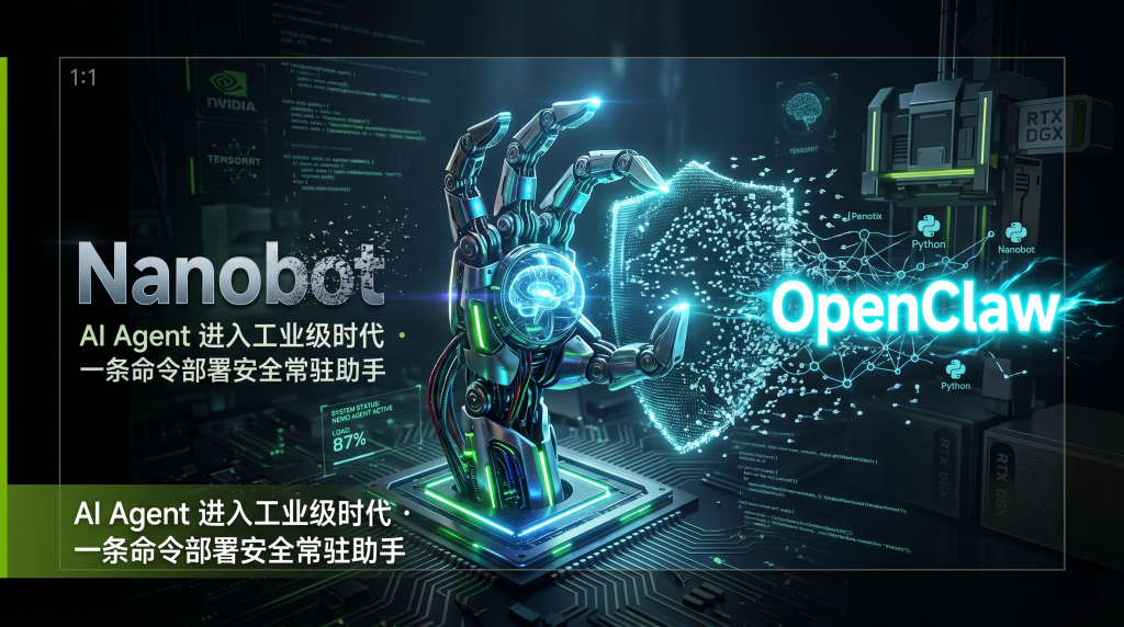 GitHub爆火 Nanobot 深度测评-4000行Python vs OpenClaw的“轻量革命”-心海漪澜
