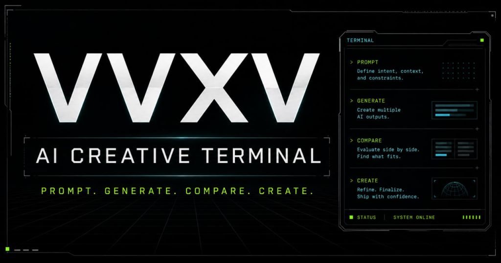 VVXV：把模糊想法整理成高质量 AI 提示词的创作工具-心海漪澜